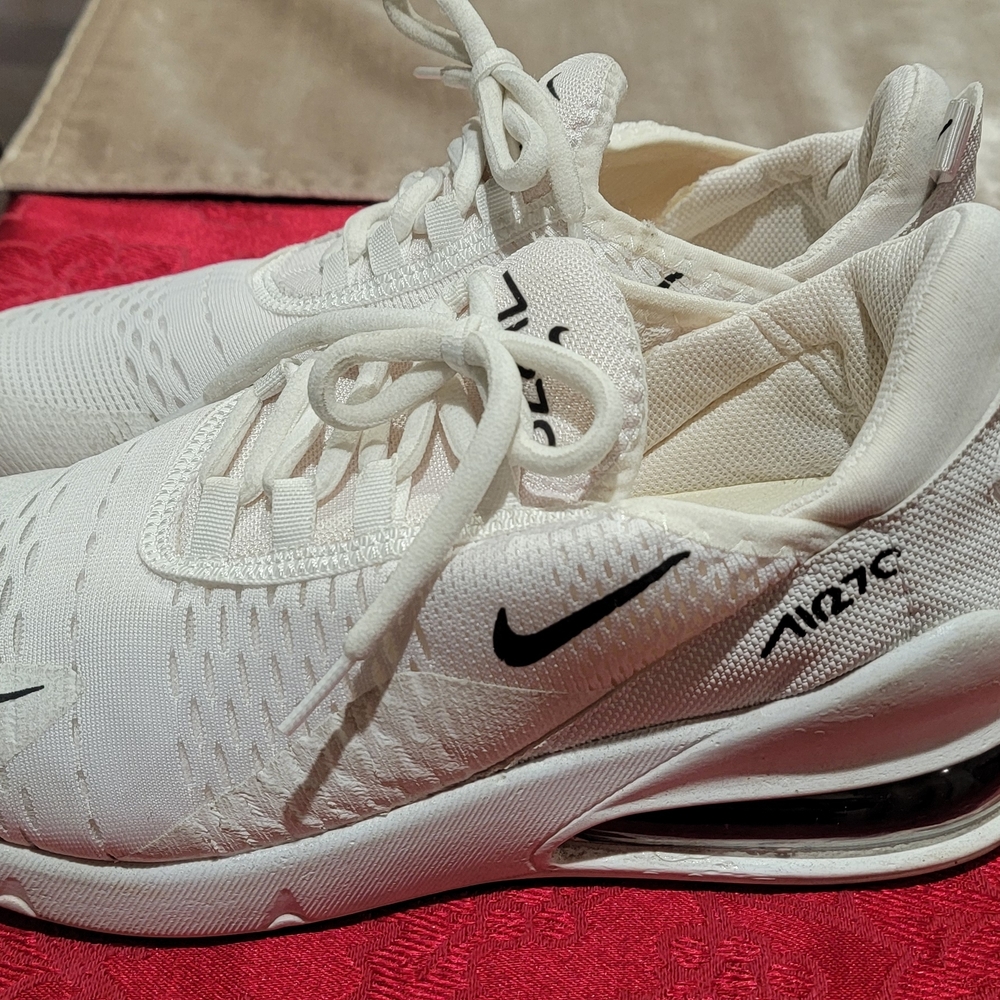 Nike Air Max 270 White Men's Shoes
